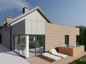 Design of a villa on Lake Roznowskie