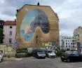 mural at the intersection of Poznańska and Wąska Streets