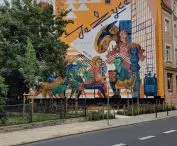 A mural from 2021 realized as part of the 