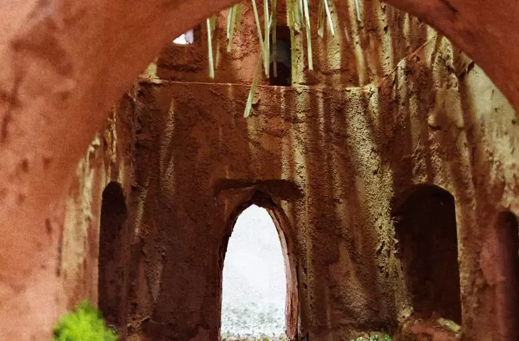 Revitalization of the ruins of the church in Steblewo, mock-up