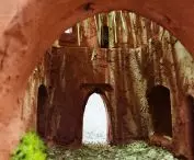 Revitalization of the ruins of the church in Steblewo, mock-up