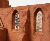 Revitalization of the ruins of the church in Steblewo, detail of the model