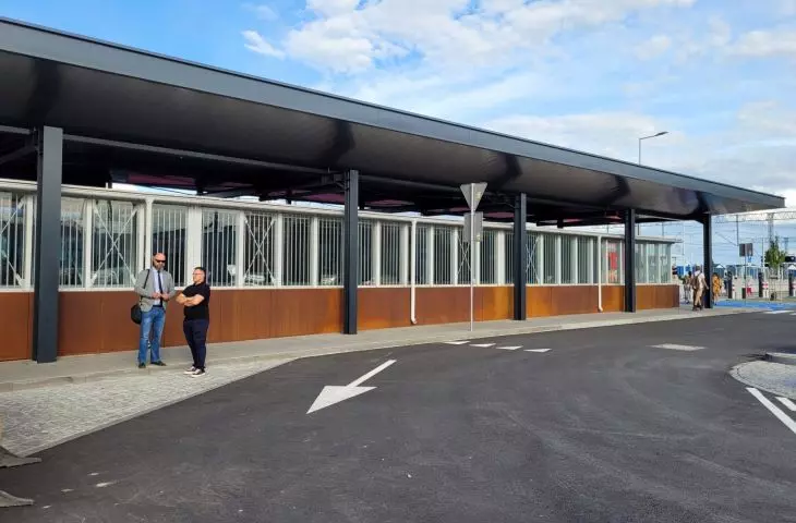 Węzeł przesiadkowy Rokietnica, w dniu otwarcia 1.09.