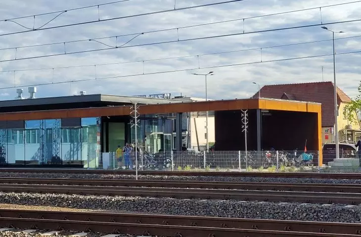 Węzeł przesiadkowy Rokietnica, w dniu otwarcia 1.09.