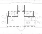 Projekt architektura współbycia, rzut piętra