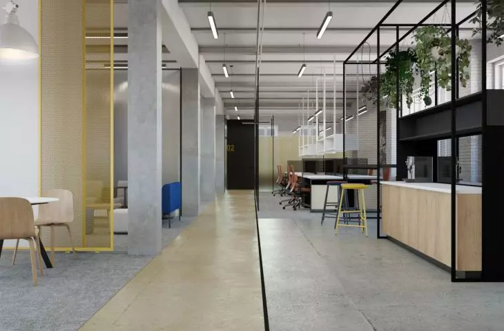visualization of the 2nd floor rooms