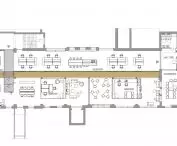functional layout of the 2nd floor