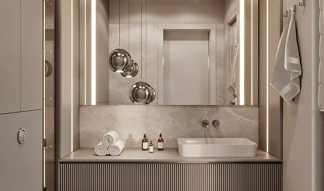 Bathroom on the first floor