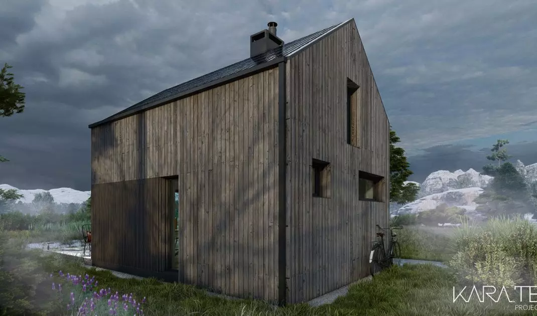 Projekt domu „Lykke”