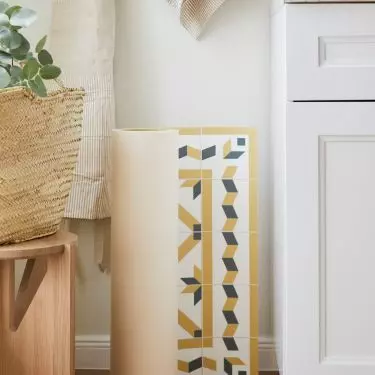 Vinyl mat