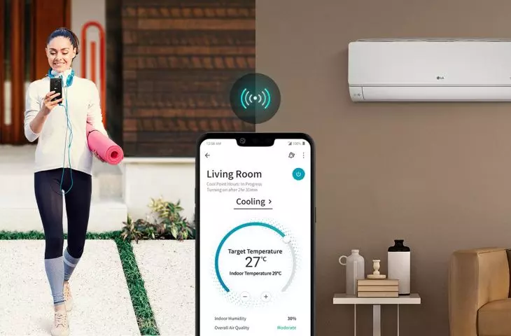 Artcool Beige - RAC room air conditioner - remote control