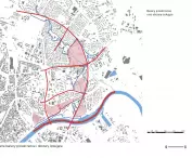 Main spatial barriers and isolation areas