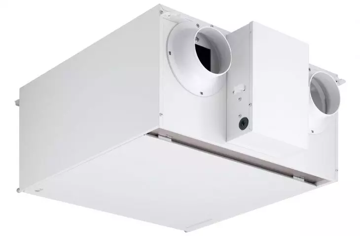 ERV air handling unit - ventilation with energy recovery for residential buildings