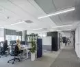 Systemy akustyczne Ecophon w biurze ISS Hub, Fabryka Norblina, Warszawa