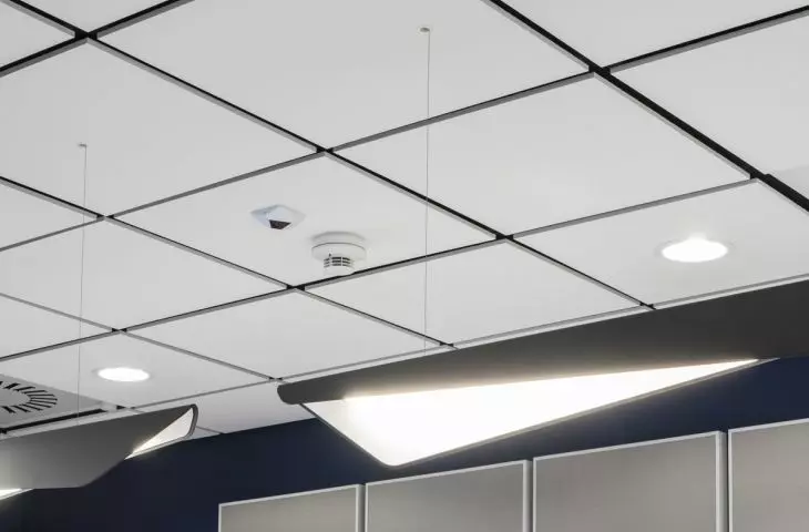 Ecophon acoustic systems in ISS Hub office, Norblin Factory, Warsaw, Poland