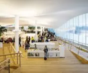 interior of the library