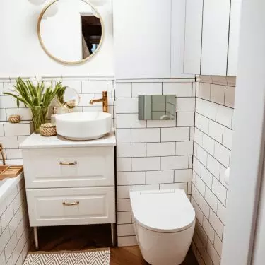 Vintage style bathroom