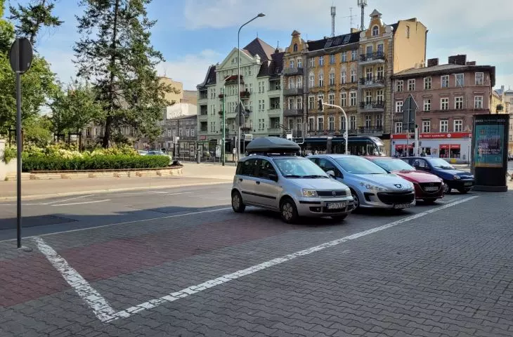Space to be rebirthed and greened - Wyspiańskiego Street, Poznań