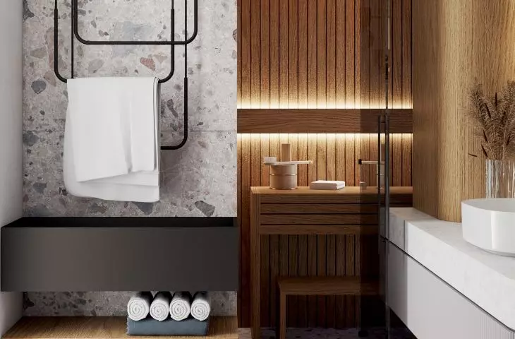 Second bathroom