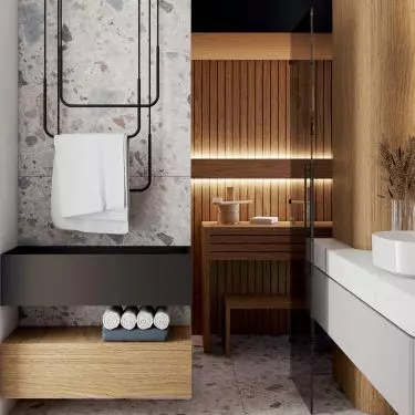 Second bathroom