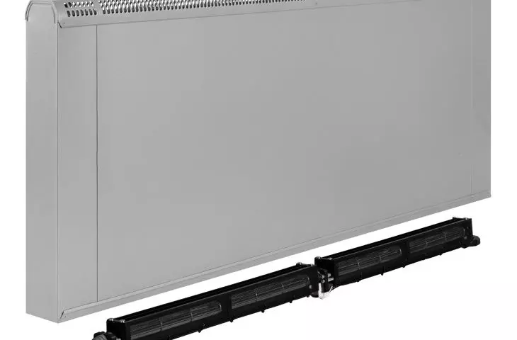 low-temperature heaters REGULUS®-system - Regullus Plan - model with 24 V fan