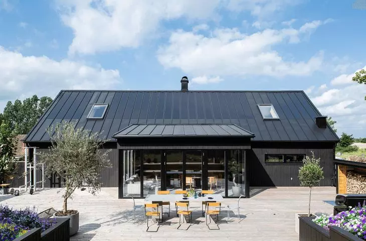 Lindab eco-climate house