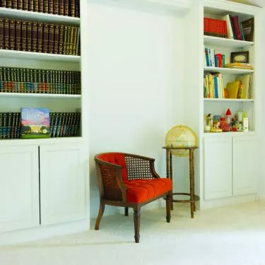 Upholstered armchair