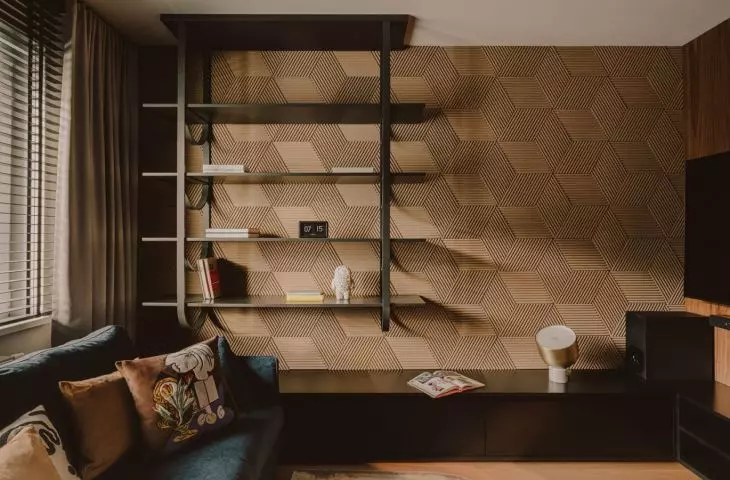 Wooden penthouse - how to use wood in the interior