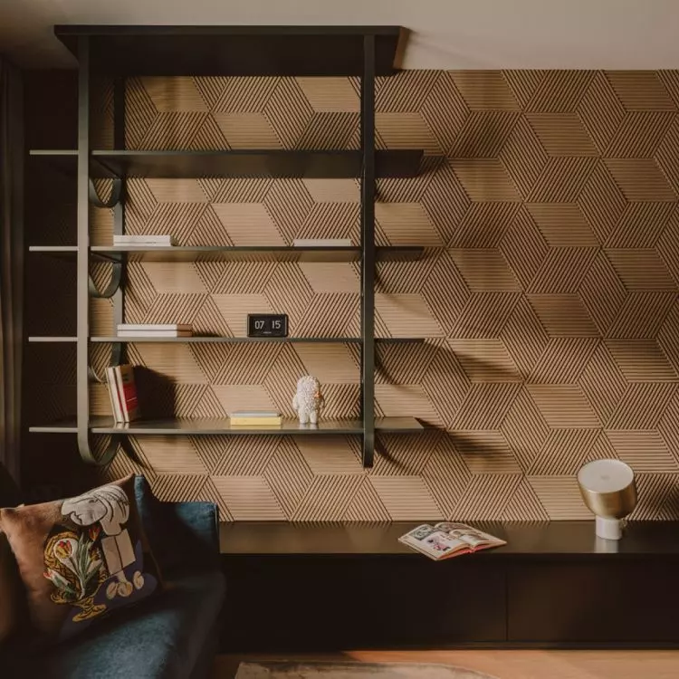 Wooden penthouse - how to use wood in the interior