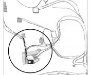 Diagram according to the sketch of a resident of the flooded village