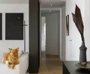 The tenant of the apartment is also a female dog Frida