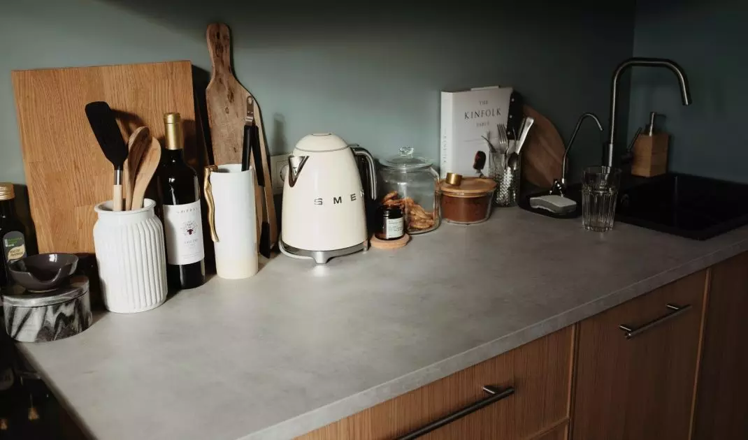 Wooden fronts of kitchen cabinets