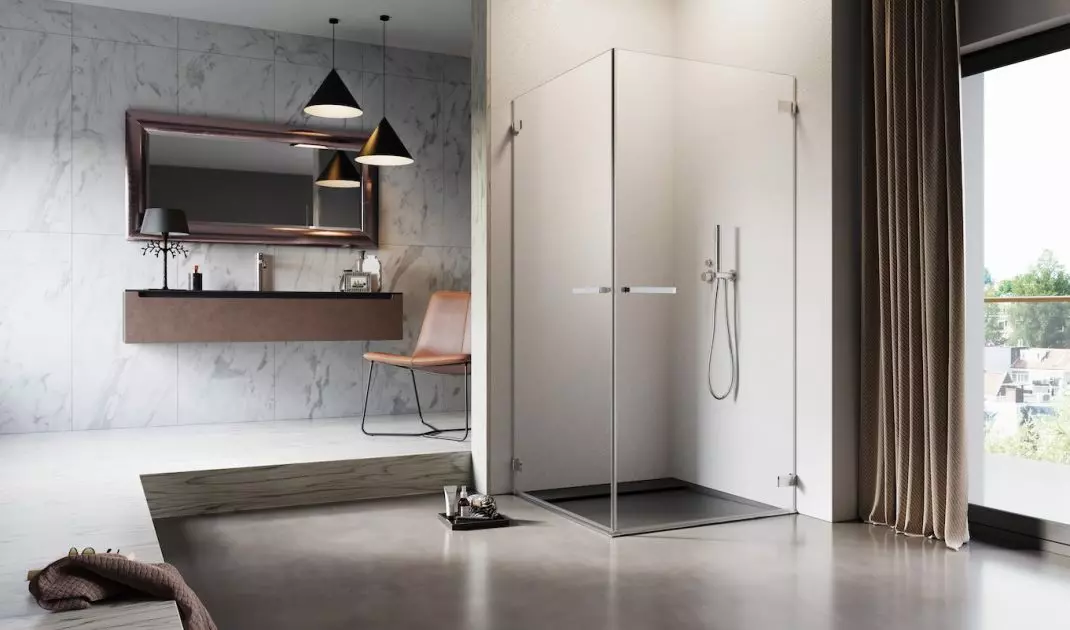 Bathroom with shower