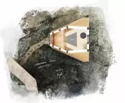 Projekt Islandzkie schronienie, rzut antresoli