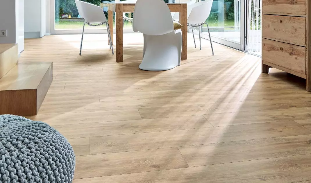 The size of the board affects the perception of the room