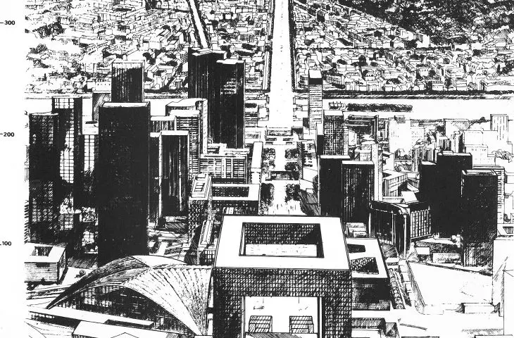 Grande Arche de la Fraternité, La Défense w Paryżu — Wielki Łuk Braterstwa, Konkurs UIA