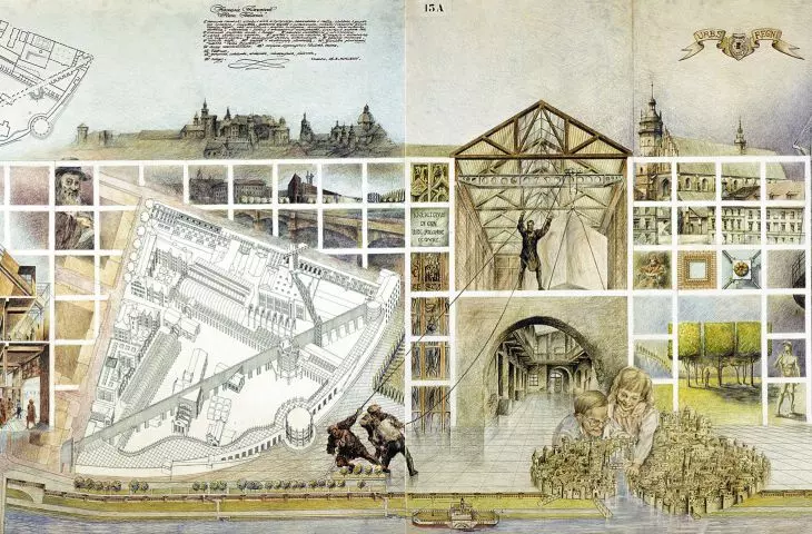 Twórcza rehabilitacja zdegradowanego fragmentu Śródmieścia Krakowa — Starej Gazowni na Kazimierzu, I nagroda, I Biennale Architektury w Krakowie, fragment