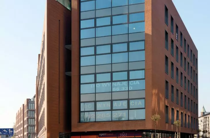 Angel City, a residential and commercial complex on Pawia Street in Krakow.