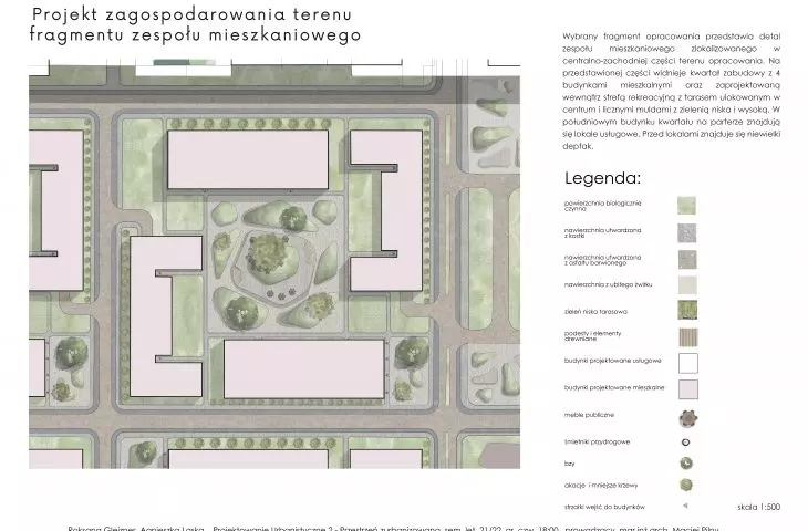 A fragment of a residential complex