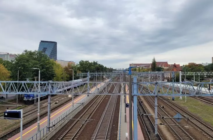 Poznan Central Station area
