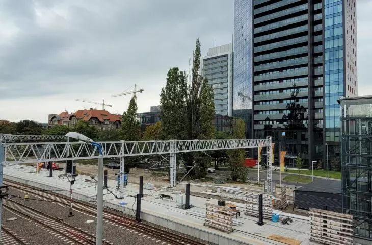 Poznan Central Station area