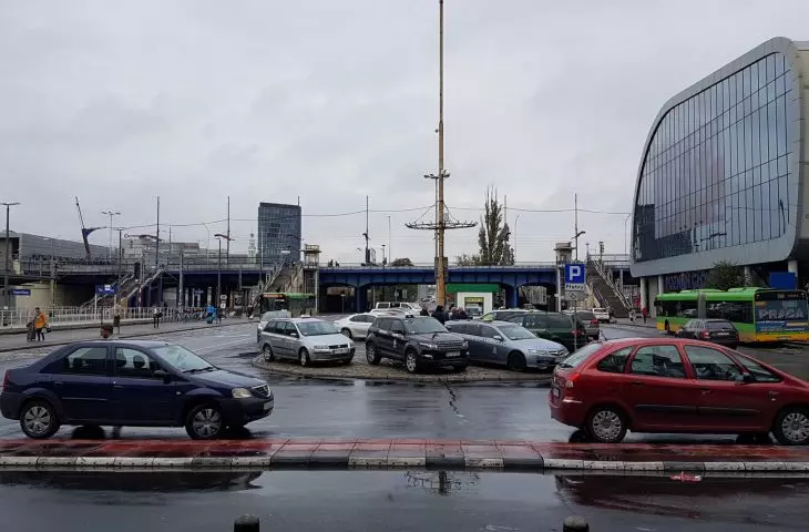 Poznan Central Station area