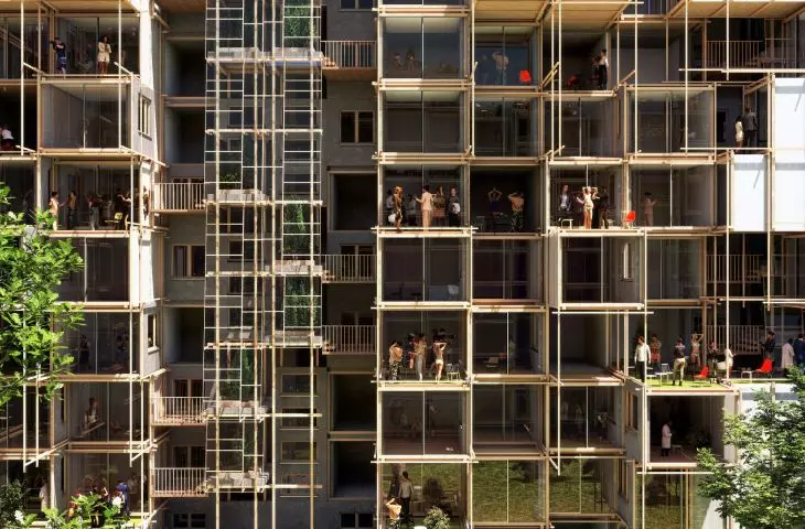 wizualizacja projektu „Next Door”