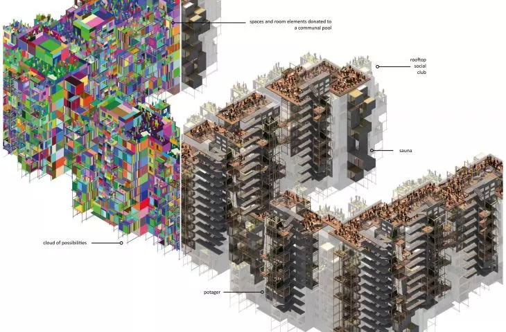 Michal Spólnik's proposal involves creating innovative forms of sharing space