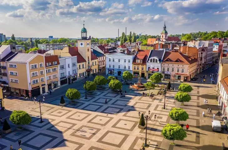 Visualization of the changes on the market in Rybnik