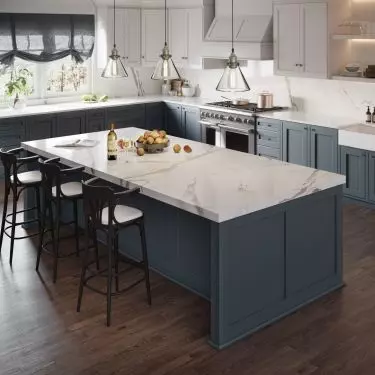 Quartz sinter in the kitchen