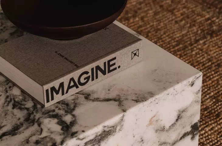 the table was made of Italian marble