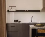 Apartment in Krakow, minimalist kitchen