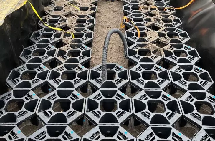 Installation of solutions to maintain better tree condition in built-up area 