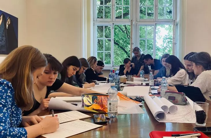 Design workshop during seminar at Wawel Royal Castle